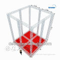 light weight stage trusses types aluminum roof truss frames trade show display truss
